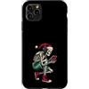 Gamer Christmas Gifts & Holiday Gaming A Custodia per iPhone 11 Pro Max Scheletro divertente Giocare Video Giochi Natale Gamer