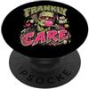 Frank Spooky Humor Francamente I Do Not Care Retro Halloween Mostro Umorismo PopSockets PopGrip Adesivo