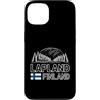 Lapland Finland Travel Souvenirs Custodia per iPhone 13 Lapponia Finlandia Scenic Arch Viaggio Souvenir