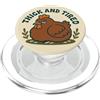 Chicken Coop Humor Citazione divertente della fattoria di pollo stanco PopSockets PopGrip per MagSafe