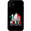 Flo Design Mexican Independence Day Outf Custodia per iPhone 11 16th Of September 1810 Mexico Independence Day
