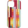 generic Custodia per iPhone 15 Grafica geometrica a righe colorate
