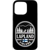 Lapland Finland Travel Souvenirs Custodia per iPhone 15 Pro Max Lapland Finlandia Pannello Emblema Viaggio Souvenir