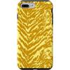 generic Custodia per iPhone 7 Plus/8 Plus Grafica gialla con stampa animalier a righe