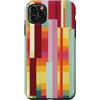 generic Custodia per iPhone 11 Pro Max Grafica geometrica a righe colorate