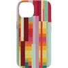 generic Custodia per iPhone 14 Grafica geometrica a righe colorate