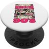 Retro Christmas Mixtape Divertente cassetta natalizia retrò anni '90 con citazione nostalgia PopSockets PopGrip Adesivo
