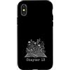 Funny Family Christmas Pajama Apparel Custodia per iPhone X/XS Capitolo ufficiale per il 13° compleanno di Teenager Girl 13