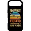 Jazz Band Bassoon Player Merch With Retr Custodia per iPhone Air Fagotto Ho bagnato la mia canna con lacrime di suonatori di ottone
