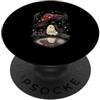 Mushroom Foraging And Woodland Fungi Clu Simpatico fantasma sotto fungo Cap Spooky Cottagecore Foresta PopSockets PopGrip Adesivo