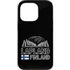 Lapland Finland Travel Souvenirs Custodia per iPhone 13 Pro Lapponia Finlandia Scenic Arch Viaggio Souvenir
