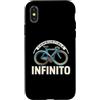 Romiro Djos Custodia per iPhone X/XS Bicicletta Vintage Graphica Setentera