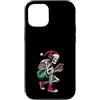 Gamer Christmas Gifts & Holiday Gaming A Custodia per iPhone 12/12 Pro Scheletro divertente Giocare Video Giochi Natale Gamer