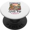 Puerto Rico Travel Girls 2027 Viaggio Ragazze Porto Rico 2027 PopSockets PopGrip Adesivo