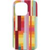 generic Custodia per iPhone 15 Pro Grafica geometrica a righe colorate