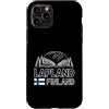 Lapland Finland Travel Souvenirs Custodia per iPhone 11 Pro Lapponia Finlandia Scenic Arch Viaggio Souvenir