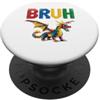 Cool Japanese Dragon Boy Viking Dragon G Drago cinese Stampa Blocchi di costruzione di mattoni Drago PopSockets PopGrip Adesivo