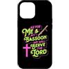 Jazz Band Bassoon Player Merch With Retr Custodia per iPhone 12 Pro Max Quanto a me e al mio fagotto serviremo il Signore