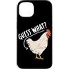 Funny Chicken Butt Joke Meme Gifts Men W Custodia per iPhone 13 Guess What Chicken Butt Divertente Chicken Butt White Hen Meme