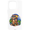 Cool Wombat Leadership Cartoon Art Custodia per iPhone 15 Pro Wombat allegro che cammina come un leader audace