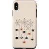 Halloween in October Custodia per iPhone XS Max Carino Halloween Ragnatela Spooky Party