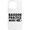 Jazz Band Bassoon Player Merch With Retr Custodia per iPhone 15 Pro Max Modalità pratica fagotto attivata