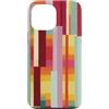 generic Custodia per iPhone 13 Pro Max Grafica geometrica a righe colorate