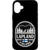 Lapland Finland Travel Souvenirs Custodia per iPhone 16 Plus Lapland Finlandia Pannello Emblema Viaggio Souvenir