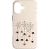 Halloween in October Custodia per iPhone 16 Carino Halloween Ragnatela Spooky Party