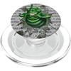Ghostbusters Slimer Green Ghost, film del 1984, Splatter Halftone PopSockets PopGrip per MagSafe
