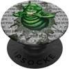 Ghostbusters Slimer Green Ghost, film del 1984, Splatter Halftone PopSockets PopGrip Adesivo