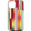 generic Custodia per iPhone 12 Pro Max Grafica geometrica a righe colorate
