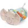 Chicco Rullo Gonfiabile Elefante, Gioco Sensoriale, Primi Passi, Cuscino Tummy Time, Gattonamento, attività Manuali, Sonaglio, Specchio, Tessuto Lavabile, Idea Regalo, 6 Mesi - 4anni
