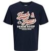 JACK & JONES Jjelogo Tee SS Oneck 2 col Aw25 Noos Pls Uomo