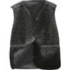 Joligiao Gilet Donna Pile Smanicato Gilet Elegante Invernale con Tasca a Tinta Unita Senza Maniche Casual Termico con Pulsante Giaccacon per Invernale Autunno