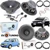 Focal EvoTuning Kit 6 Casse Altoparlanti FOCAL ASE +ACX 165 Ant+Post per Fiat Idea