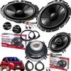 EvoTuning Pioneer Kit 6 Casse Altoparlanti Pioneer Anteriori 165 e Posteriori 13 Fiat Grande Punto