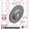 ZIMMERMANN 2 DISCHI FRENO POSTERIORI ZIMMERMANN 150343820 150.3438.20