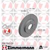 ZIMMERMANN 2 DISCHI FRENO ANTERIORI ZIMMERMANN 250136320 250.1363.20
