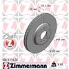 ZIMMERMANN 2 DISCHI FRENO ANTERIORI ZIMMERMANN 100333120 100.3331.20