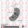 ZIMMERMANN 2 DISCHI FRENO POSTERIORI ZIMMERMANN 470242000 470.2420.00