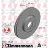 ZIMMERMANN 2 DISCHI FRENO ANTERIORI ZIMMERMANN 150344920 150.3449.20