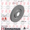 ZIMMERMANN 2 DISCHI FRENO ANTERIORI ZIMMERMANN 110221220 110.2212.20