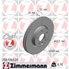ZIMMERMANN 2 DISCHI FRENO ANTERIORI ZIMMERMANN 250136020 250.1360.20