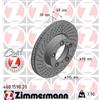 ZIMMERMANN 2 DISCHI FRENO ANTERIORI DX ZIMMERMANN 460159020 460.1590.20