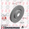 ZIMMERMANN 2 DISCHI FRENO ANTERIORI ZIMMERMANN 400368320 400.3683.20
