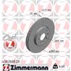 ZIMMERMANN 2 DISCHI FRENO ANTERIORI ZIMMERMANN 430260020 430.2600.20