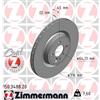 ZIMMERMANN 2 DISCHI FRENO ANTERIORI ZIMMERMANN 150348820 150.3488.20
