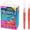 Piksters Pennelli interdentale per gatti - per lavarsi i denti (40 Pack, Size 4 (Red))