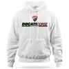 jhk Felpa con Cappuccio Ducati Corse Maglia Personalizzata Bianca Nera S M L XL XXL